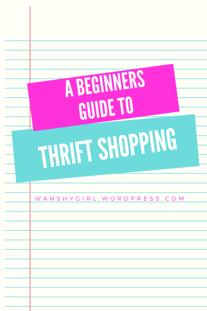Thrift Shopping Tips